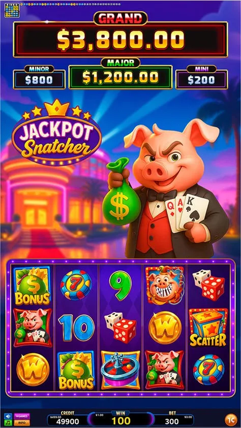 Jackpot Snatcher game screen